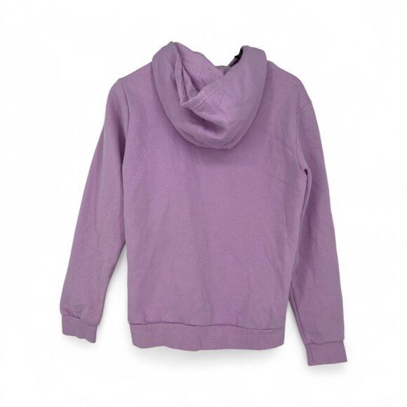 Adidas Sweatshirt Women’s SZ M Purple Hoodie Pockets Pullover - Picture 4 of 4